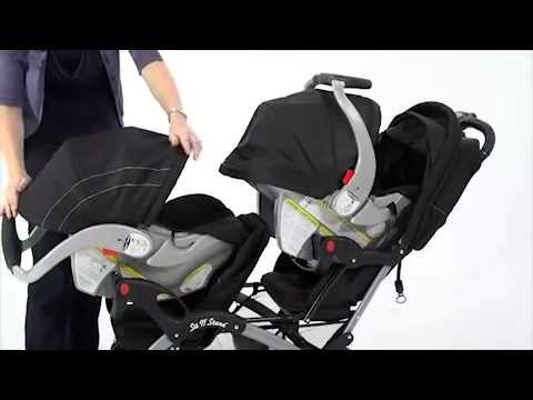 How to Attach Car Seat to Baby Trend Double Stroller?