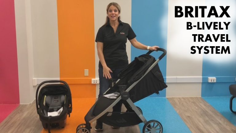 How to Fold Britax B Lively Stroller?