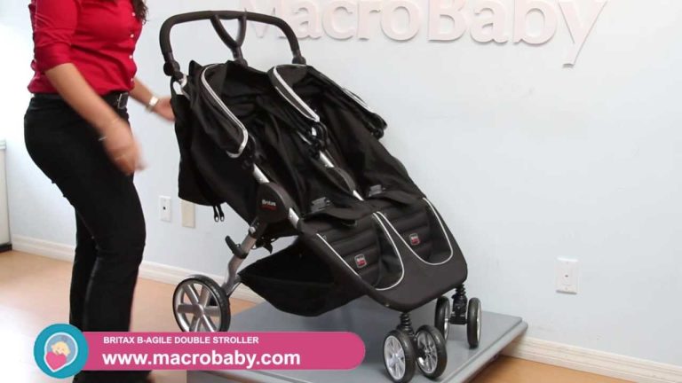 How to Close Britax Double Stroller?